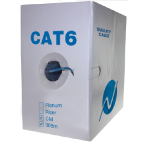 CAT6 cable 500ft CCA White